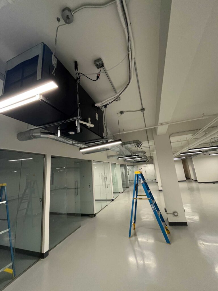commercial HVAC installation in office building Queens NY