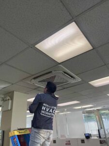 central air conditioning system testing and maintenance after installation in Queens NY 标题 Central AC installation testing and maintenance North star HVAC