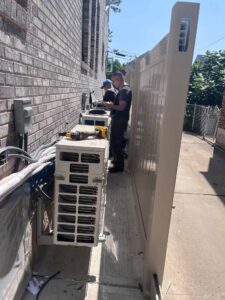 residential central AC and mini split system installation in Queens NY